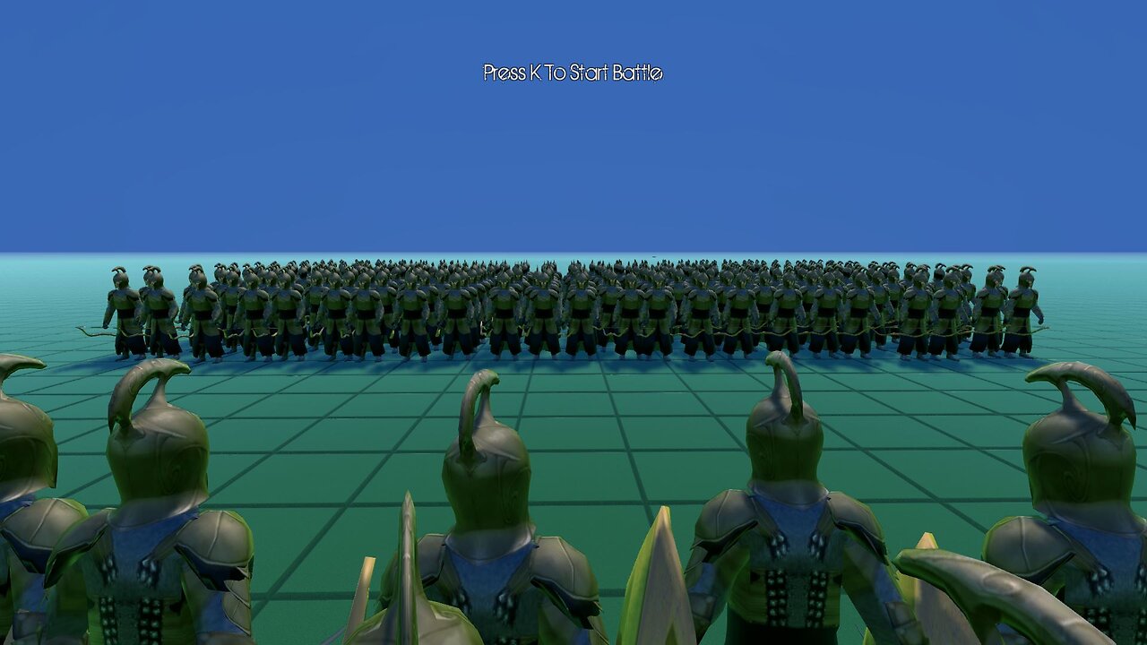 250 Elf Shields Versus 250 Elven Archers || Ultimate Epic Battle Simulator