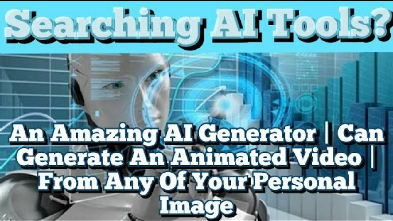 An Amazing AI Generator | Can Generate An Animated Video | From Any Of Your Personal Image