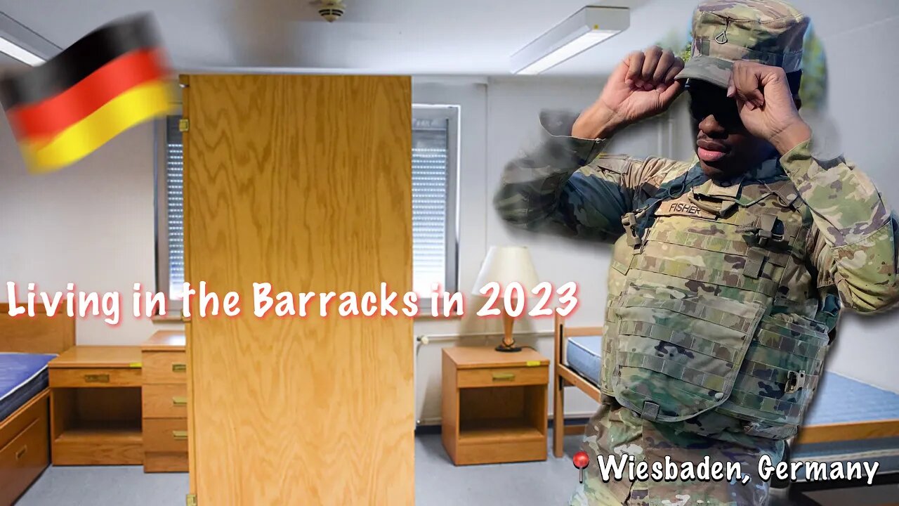 Living in the Barracks 2023 | Room tour | Germany 🇩🇪 #army