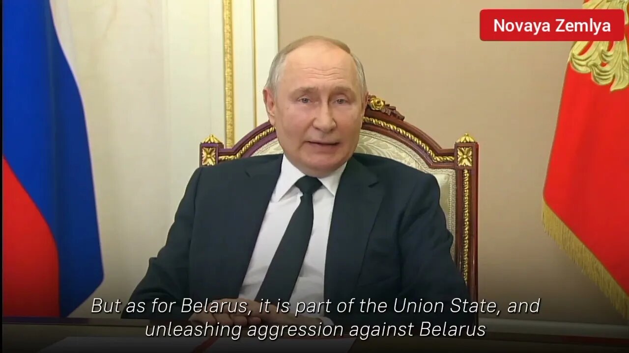 Putin warns NATO & Poland not to intervene in Ukraine & unleash aggression against Belarus