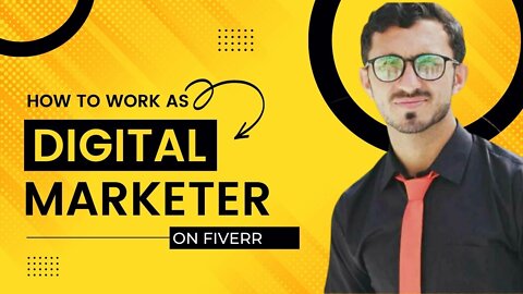 How to start work as a digital marketer on Fiverr 2022 | Make money online