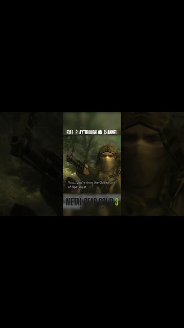 YOUNG OCELOT (SHALASHASKA) | Metal Gear Solid 3: Snake Eater #metalgearsolid3 #mgs3 #metalgear