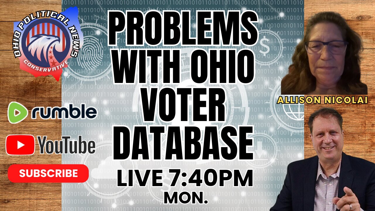 Problems With Ohio Voter Database with Allison Nicolai