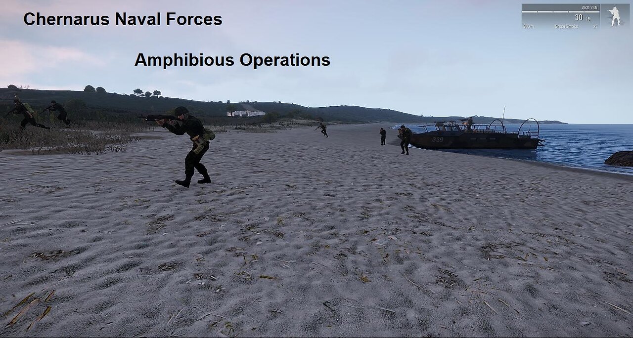 Defeated by Enemy Militia: Chernarus Naval Forces Amphibious Combat Operations in Maksnieki