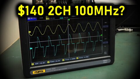 EEVblog #1317 - $140 2CH 100MHz Fnirsi Tablet Oscilloscope Review