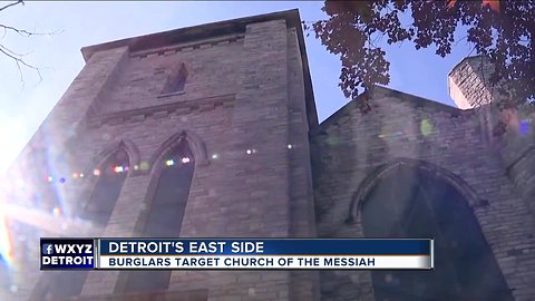Detroit pastor says after burglary at church, he'll work harder to 'save souls'