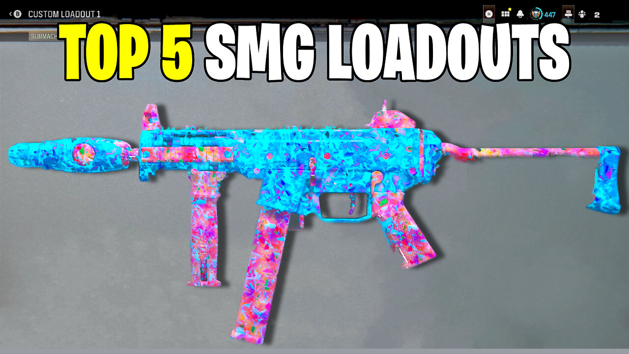 the NEW TOP 5 BEST SMG LOADOUTS in Warzone Season 6! 🔥 (Warzone 3 Best Loadouts)