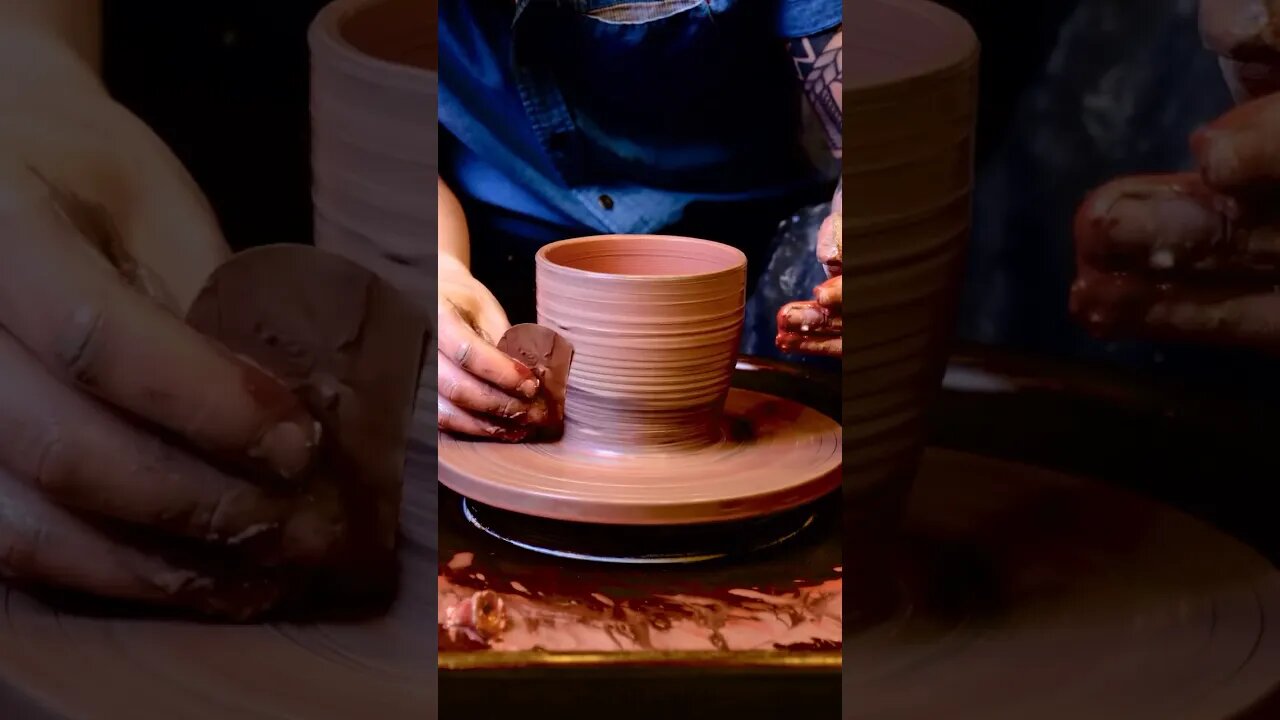 Fantastic clay pottery idea 🌟 #shorts #clay #craft