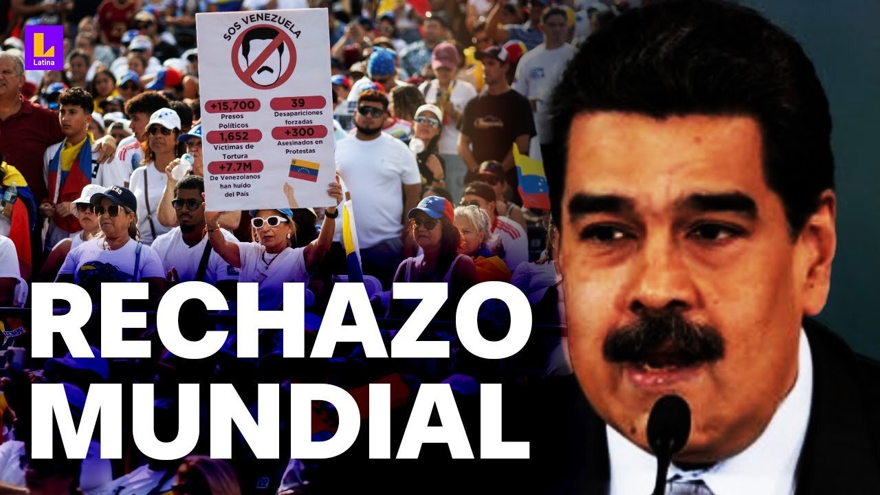 Protestas en más de 300 ciudades del mundo contra Nicolás Maduro y fraude en Venezuela