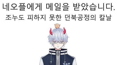 마침내 네오플한테 메일을 받아버린 조누