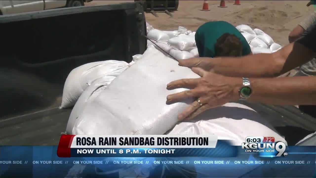 Free sandbags available at Tucson Rodeo Grounds, Hi Corbett Field