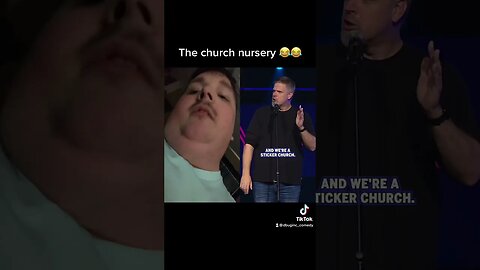 The church nursery #comedy #funny #reaction #jokes #foryoupage #shorts #church #fyp