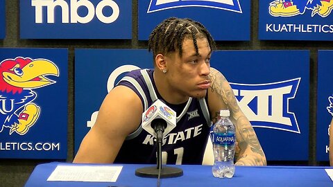 Kansas State Basketball | Keyontae Johnson, Markquis Nowell Press Conference | Kansas 90, K-State 78