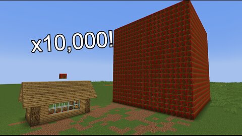 Exploding 10,000 House TNTs at once!