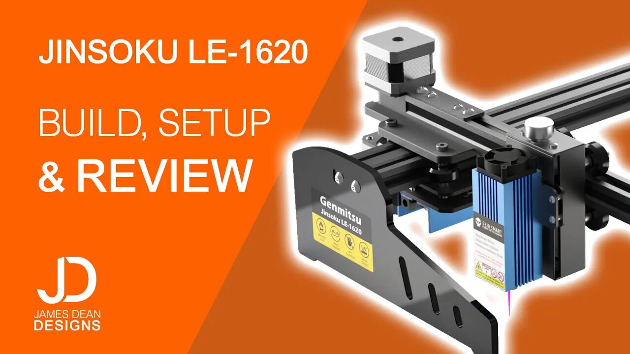 Sainsmart Genmitsu Jinsoku LE-1620 - Review, build and detailed setup guide