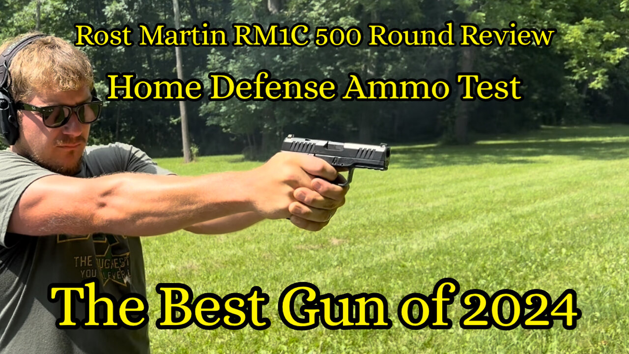 Rost Martin RM1C 500 Round Review, Home Defense Ammo Test, #FYP