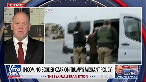 ‘Game On’: Tom Homan Responds to Dem Lawmaker Calling for Pushback Against Mass Deportations