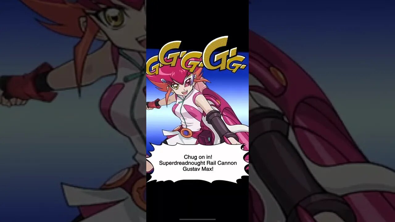 Yu-Gi-Oh! Duel Links - Anna’s Ace! Superdreadnought Rail Cannon Gustav Max + Summoning Animation