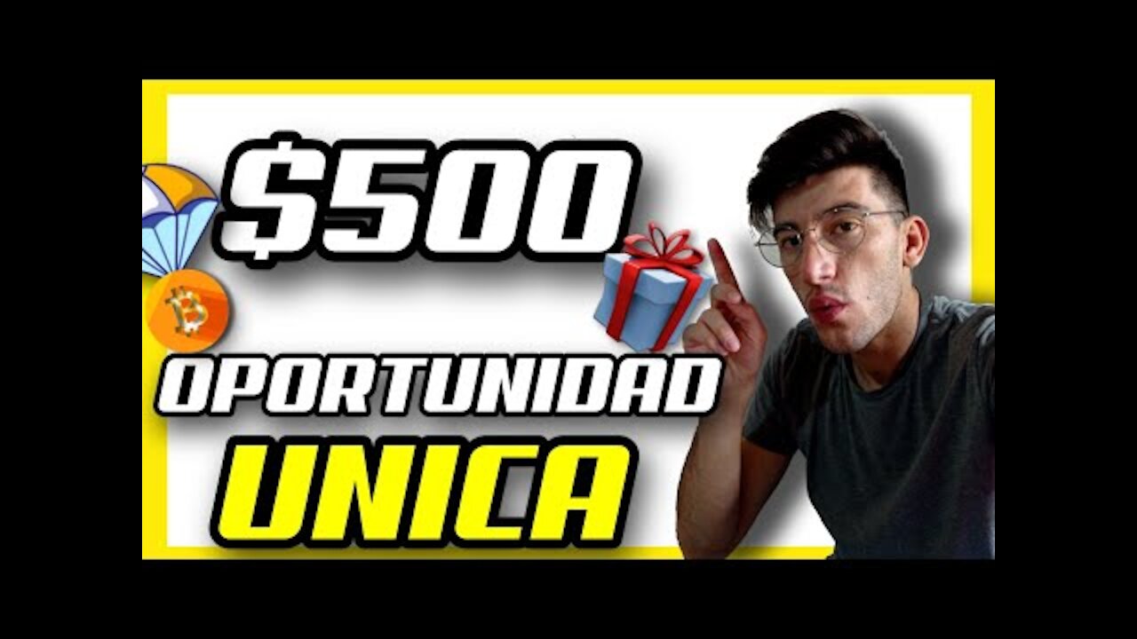 💸 RÁPIDO!! GANA $500 DOLARES GRATIS en CRIPTOMONEDAS 🔥 DINERO en AUTOMÁTICO 🚀