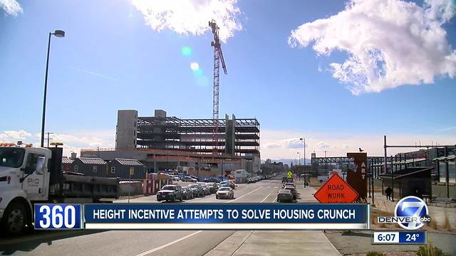 Proposal would require Denver developers to add affordable housing as they build to the sky