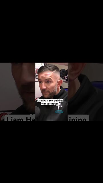 Liam Harrison training with Joe Rogan