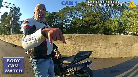 Biker Challenges Officer: Turns a Citation into a Criminal Charge