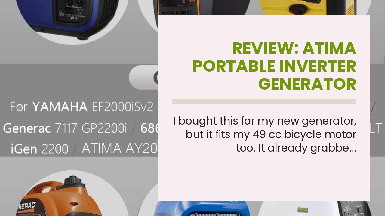 Review: Atima Portable Inverter Generator Accessories Oil Change Funnel Mess Free fits WEN Gene...