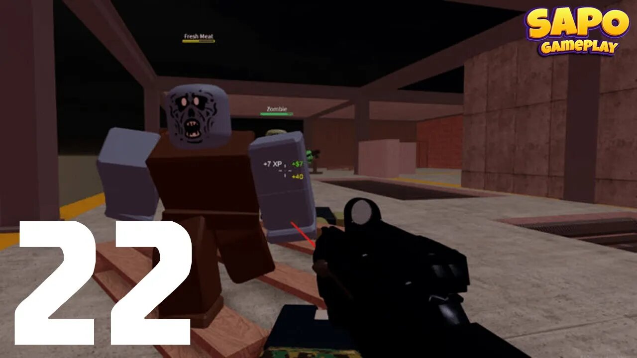 Roblox " Zombie Uprising" - GamePlay Walkthrough Part 22 (Android/IOS) Jogos #roblox