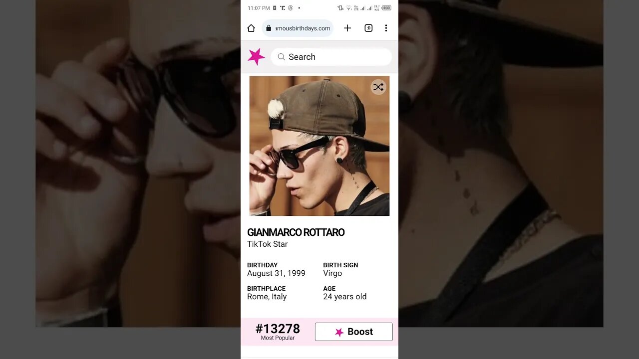 HAPPY 24 BIRTHDAY GIANMARCO ROTTARO