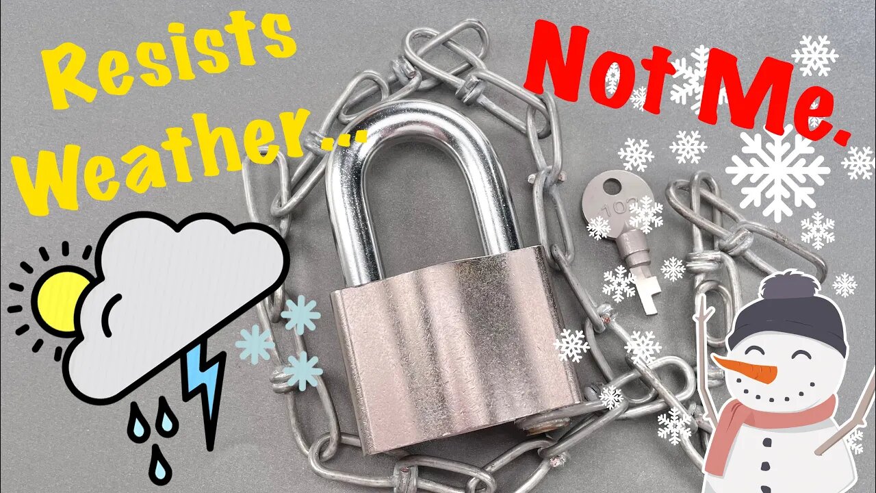 [1482] The Most Weather Resistant Padlock Ever Made — S&G Environmental