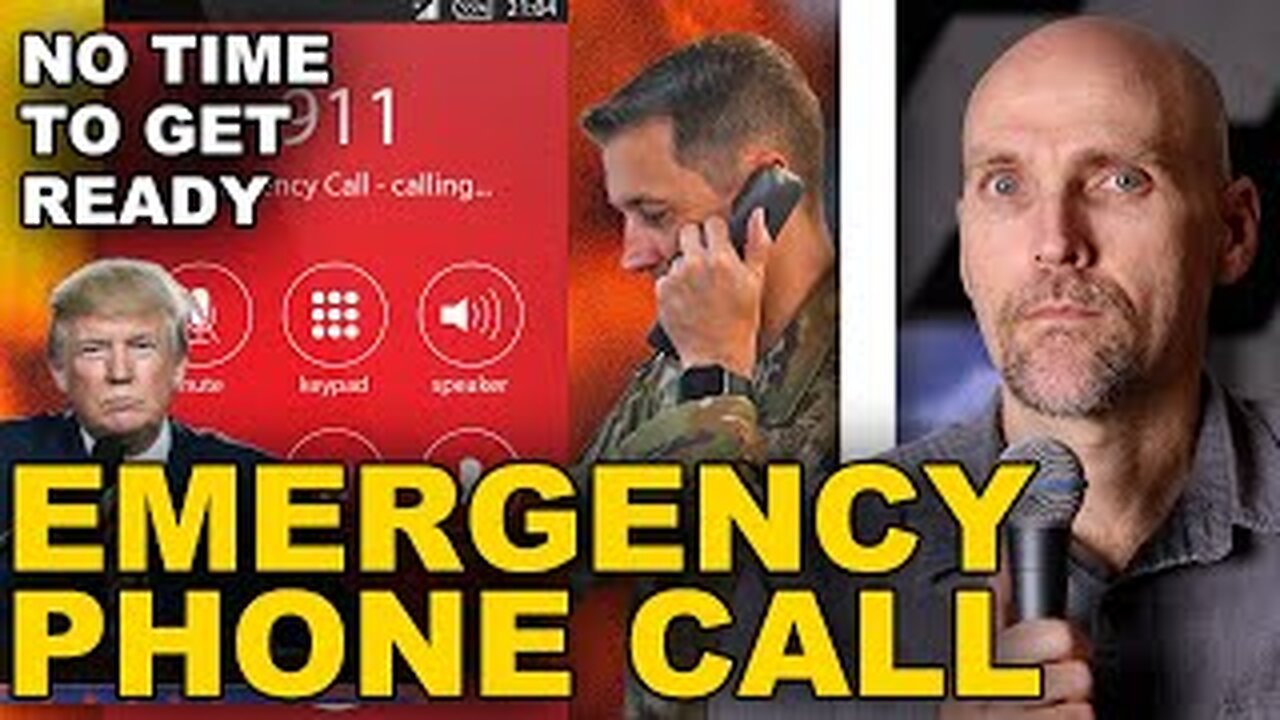 EMERGENCY ALERT - PHONE CALL PUT ME IN LINE - WAR IS COMING