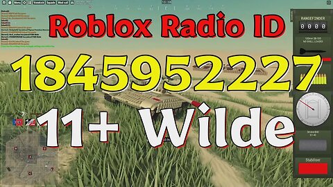 Wilde Roblox Radio Codes/IDs