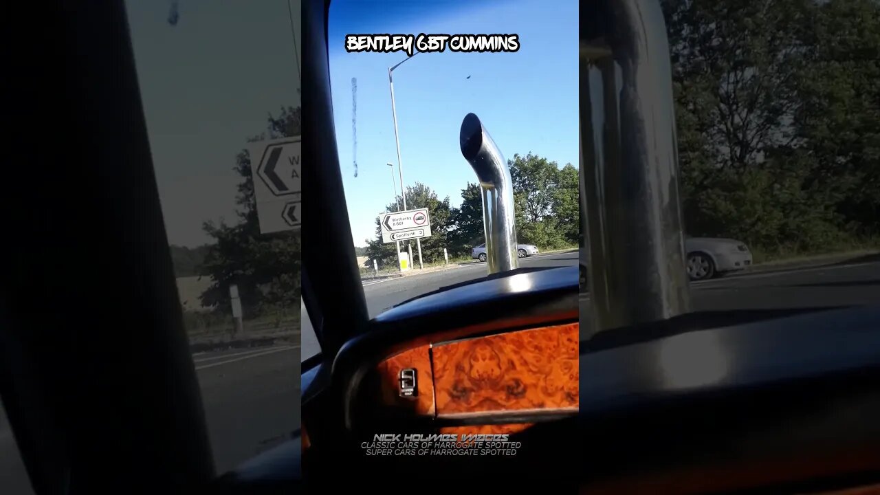 ON BOARD A BENTLEY 6BT CUMMINS #SHORTS #SHORTSVIDEO #BENTLEY #carspotting #SHORTSVIRAL