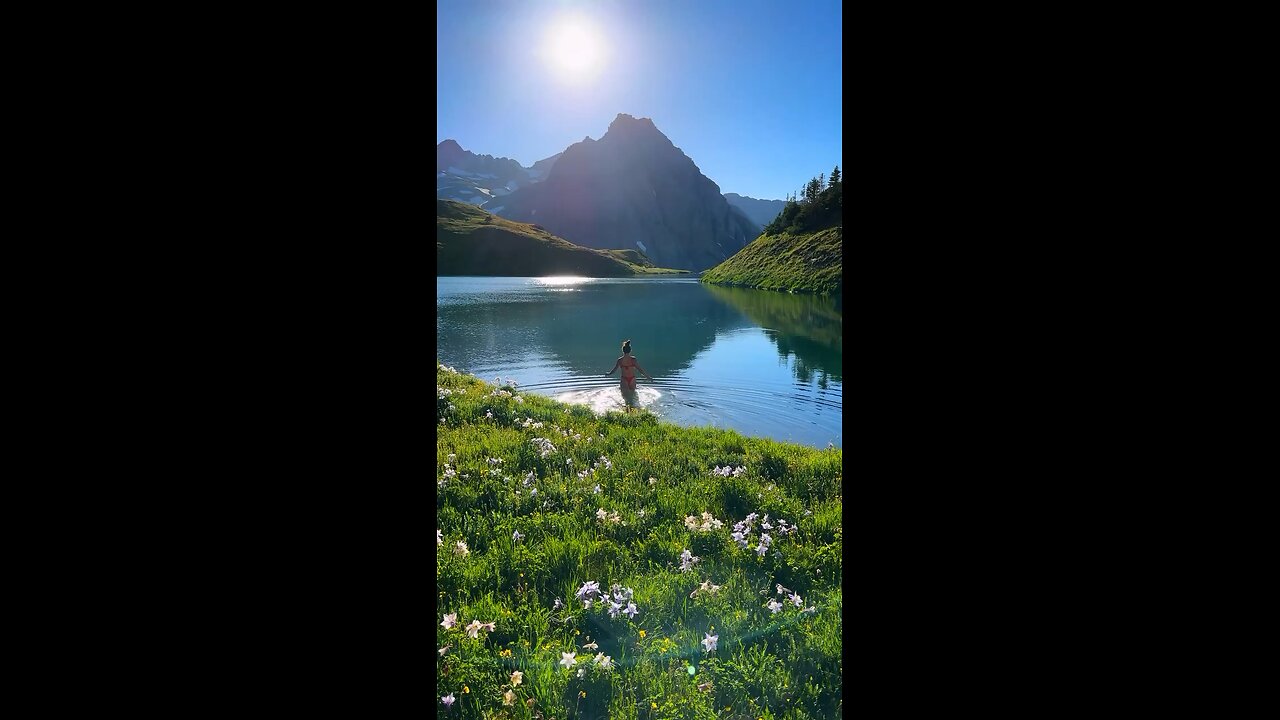 It's a blessing to have moments like this in nature🌸✨ #colorado #sanjuanmountains #coloradolife