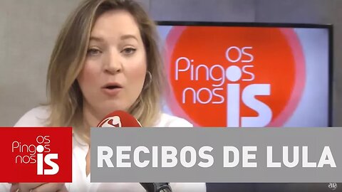 Joice: Recibos de Lula são ideologicamente e ridiculamente falsos