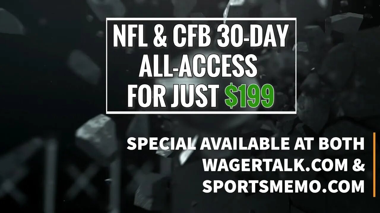 🏈 30 Days of NFL Picks and College Football Picks | WagerTalk / Sportsmemo Promotion