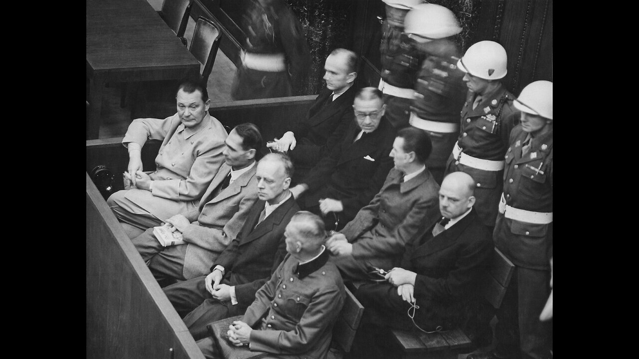 Nuremberg Trial Day 3 (1945) Frank Wallis on Common Plan/Conspiracy