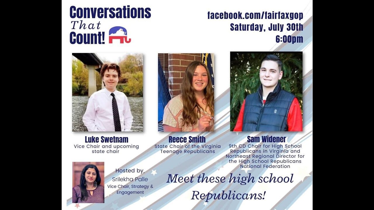 Conversation with Young Conservative Leaders, 7/30/22