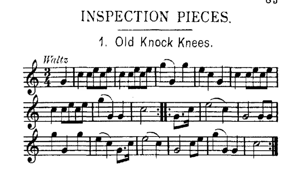 Bugle Calls on Trumpet [Army Trumpet] - INSPECTION PIECES {Old Knock Knees}