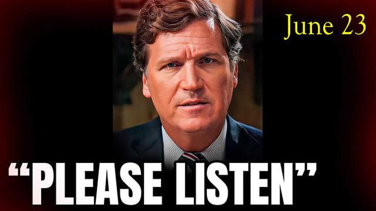 TUCKER CARLSON: PLEASE LISTEN - WE CAN’T BELIEVE WHAT IS HAPPENING! - TRUMP NEWS