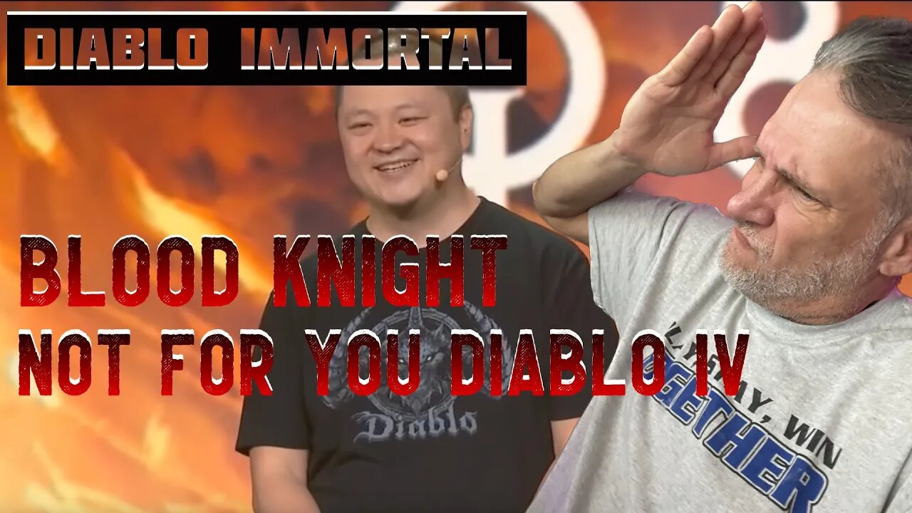 Unveiling the Bloodknight Diablo Immortal? No Diablo IV?