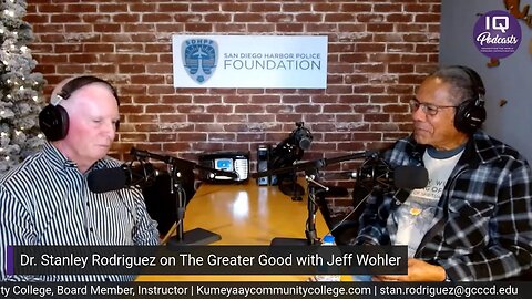 Dr. Stanley Rodriguez on The Greater Good with Jeff Wohler