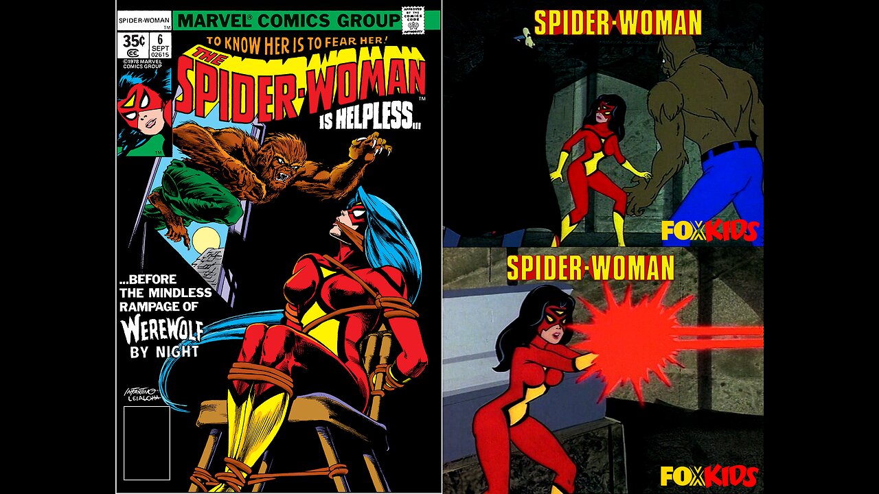 Spider-Woman (1970's Animated Series) Episode 10 - Dracula's Revenge