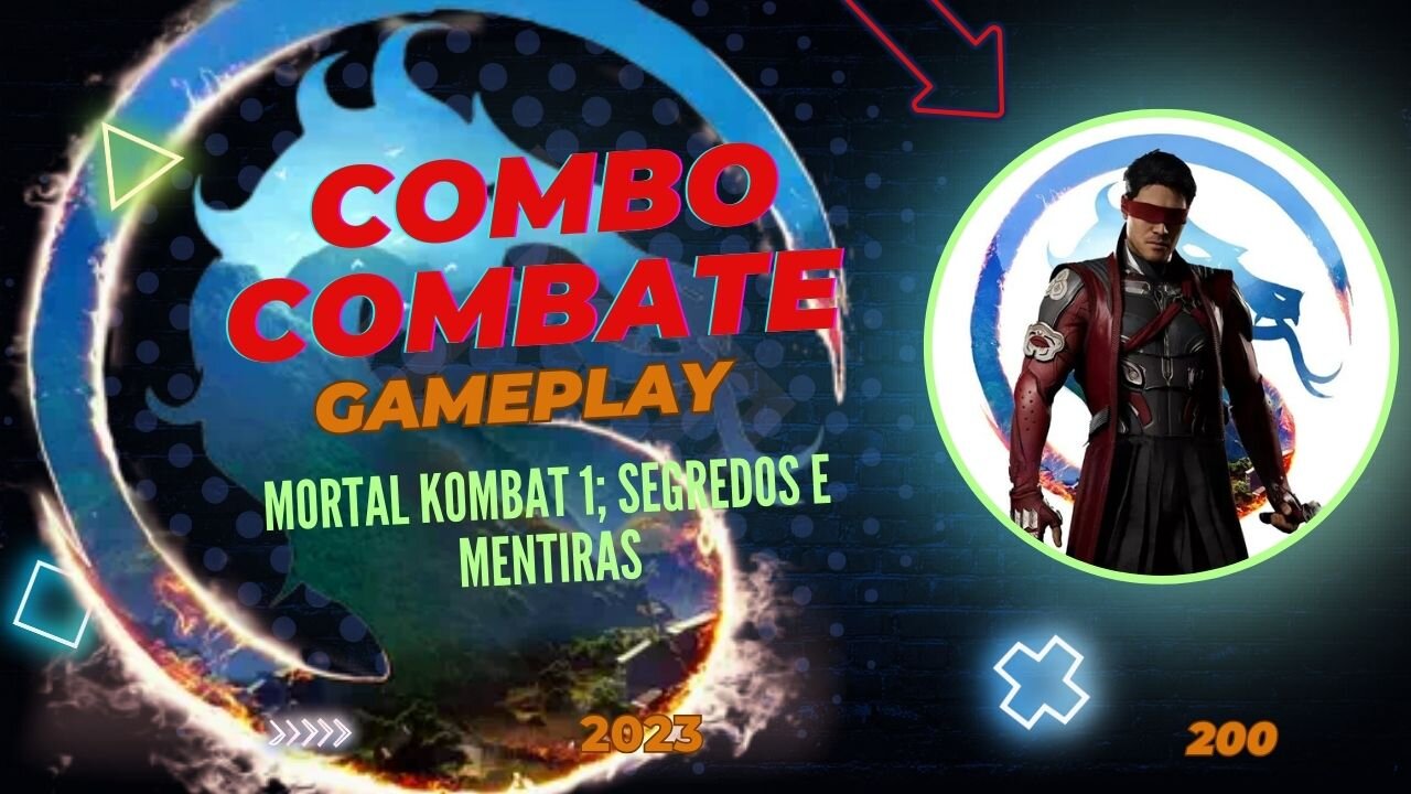 Mortal Kombat 1. Parte 4; Segredos e Mentiras. Gameplay BR.