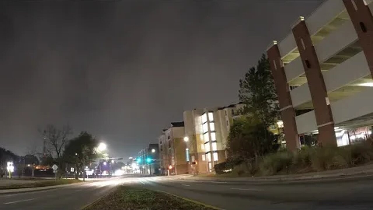 Tallahassee Night Time Fog Time-Lapse 01-02-2023