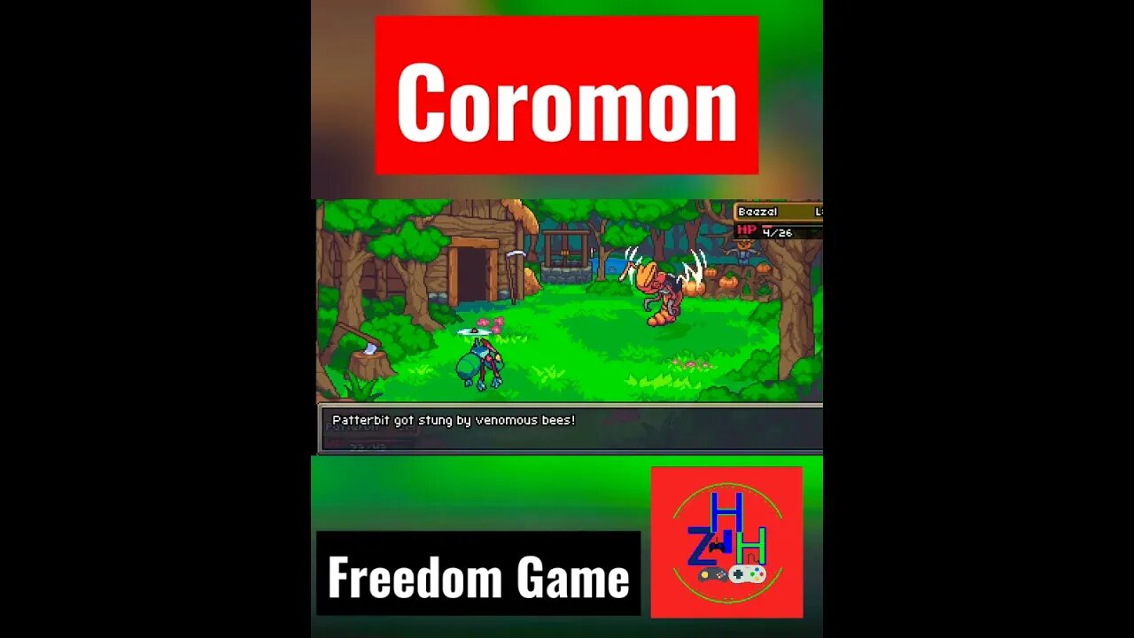 How to fight in coromon Game, Freedom Game @ZHH Channel