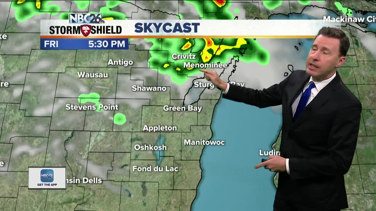 Michael Fish's NBC26 weather forecast