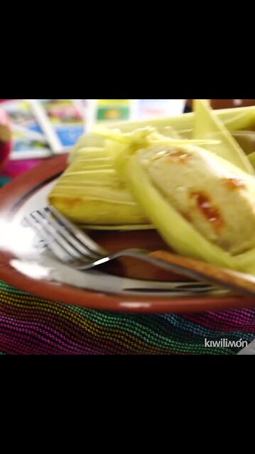 Corn Tamales with Cajeta