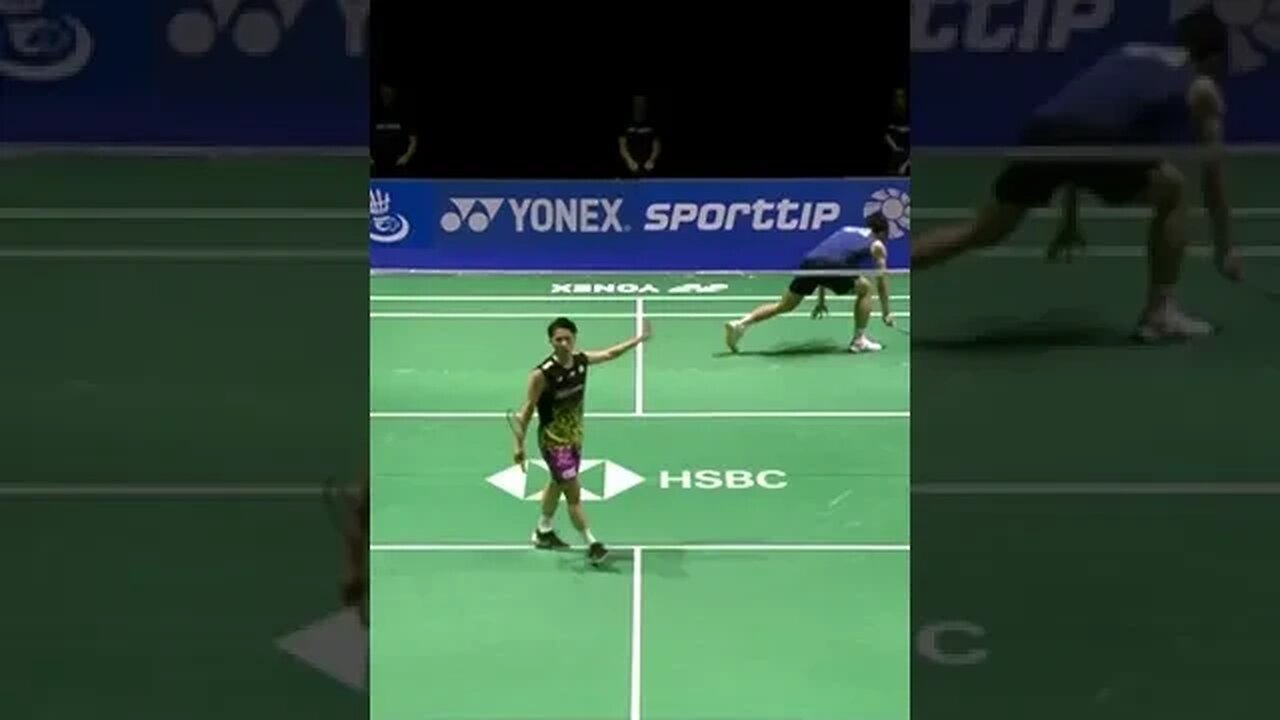 Chou Tien Chen vs Koki Watanabe - Finals Swiss Open 2023 #shorts