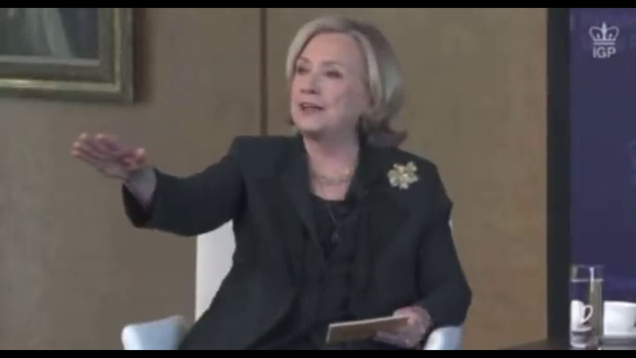 Hillary Clinton Snaps At Heckler Who Blasts Her Support For "War-Mongering" Joe Biden